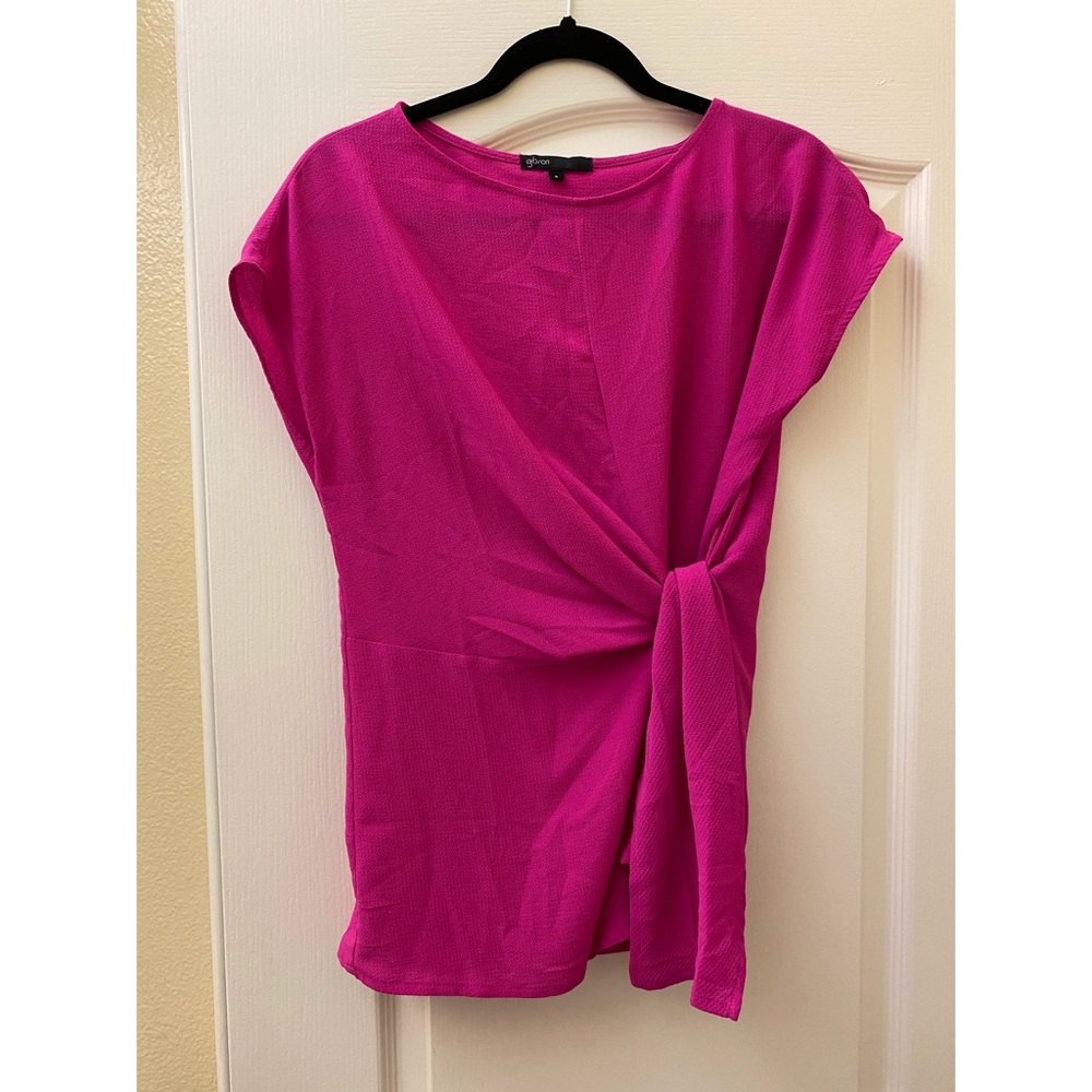gibson fuchsia blouse